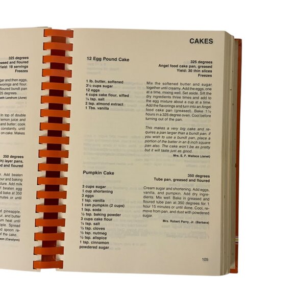 Vintage 1981 La Piñata Cookbook By Junior Service League McAllen TX Spiral Bound - Picture 7 of 13